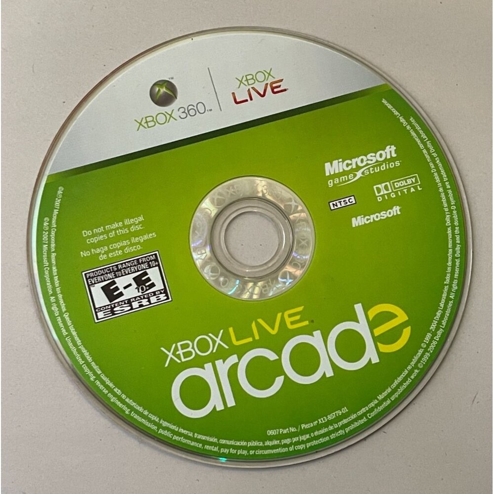 Xbox Live Arcade Compilation Disc (Xbox 360, 2007)